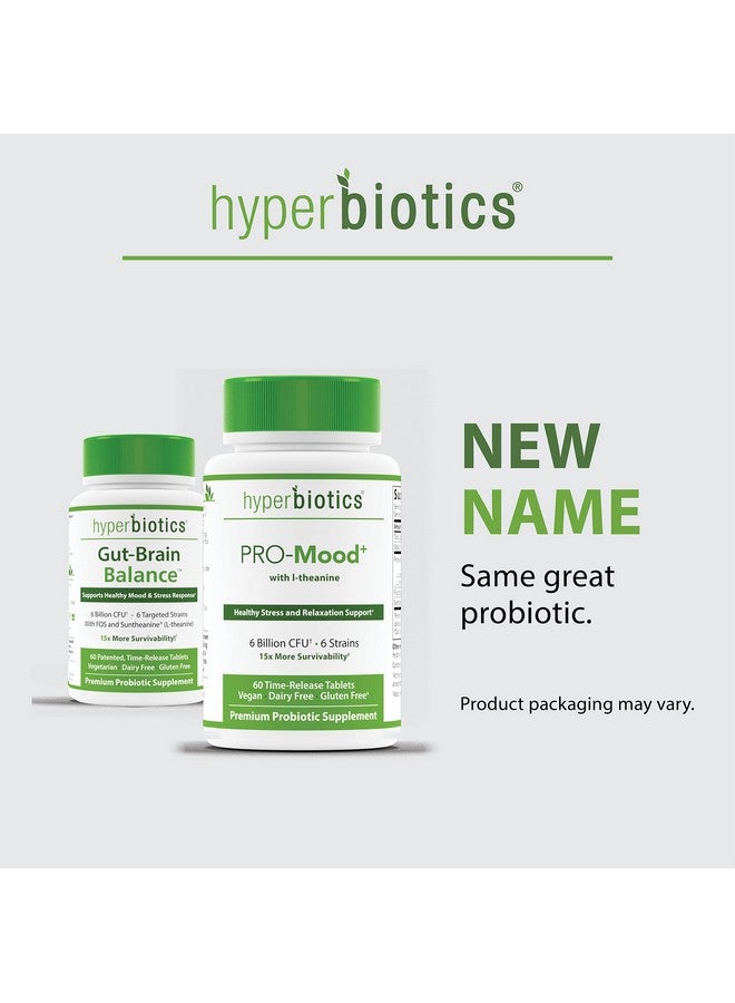 Hyperbiotics Pro Mood Gutbrain ; Vegan Probiotics For Women Men Adults ; Time Released Tablets ; 1 Per Day ; 60 Count - Image 4