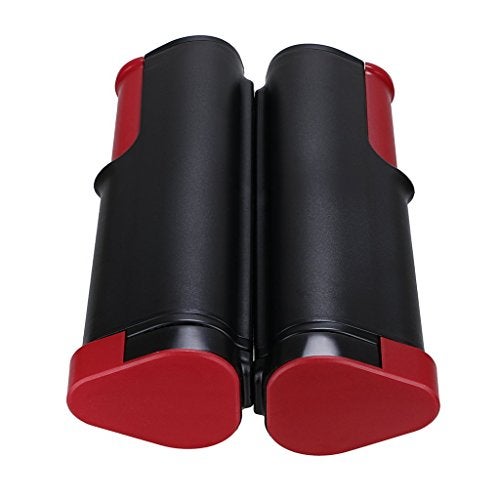 Hipiwe Retractable Table Tennis Net Replacement, Ping Pong Net and Post, 6 Feet(1.8M, Fits Tables Up to 2.0 inch （5.0 cm） (Black) - Image 3