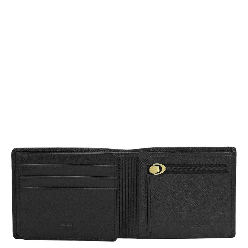 Da Milano  Black Bifold Leather Mens Wallet for Men | Best Price UAE