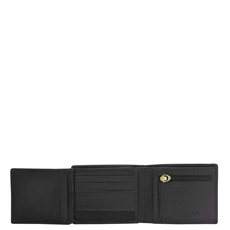Da Milano  Black Bifold Leather Mens Wallet for Men | Best Price UAE