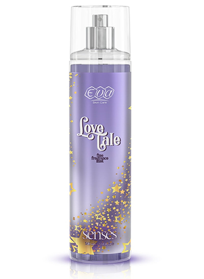Skin Care Senses Body Splash Love Tale - 240 Ml