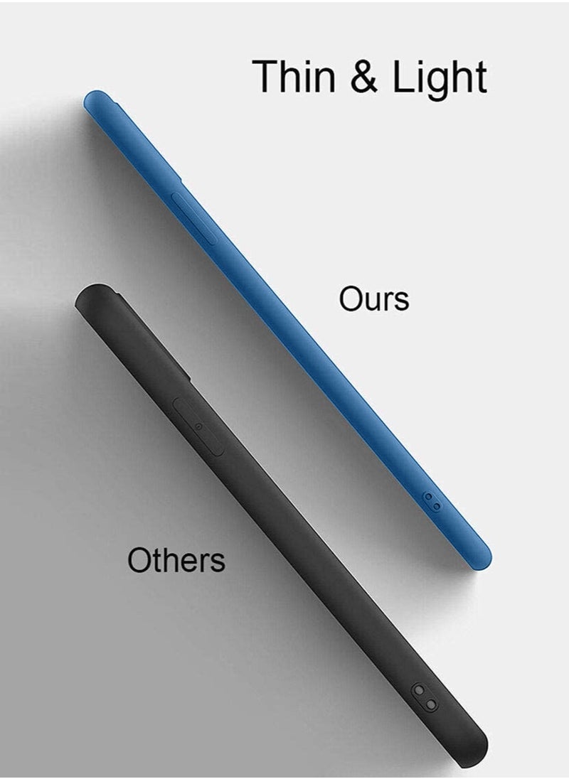 Stylish TPU Silicone Back Cover Case for Xiaomi Redmi Note 13 – Slim Fit Design, Smooth and Soft – Navy Blue