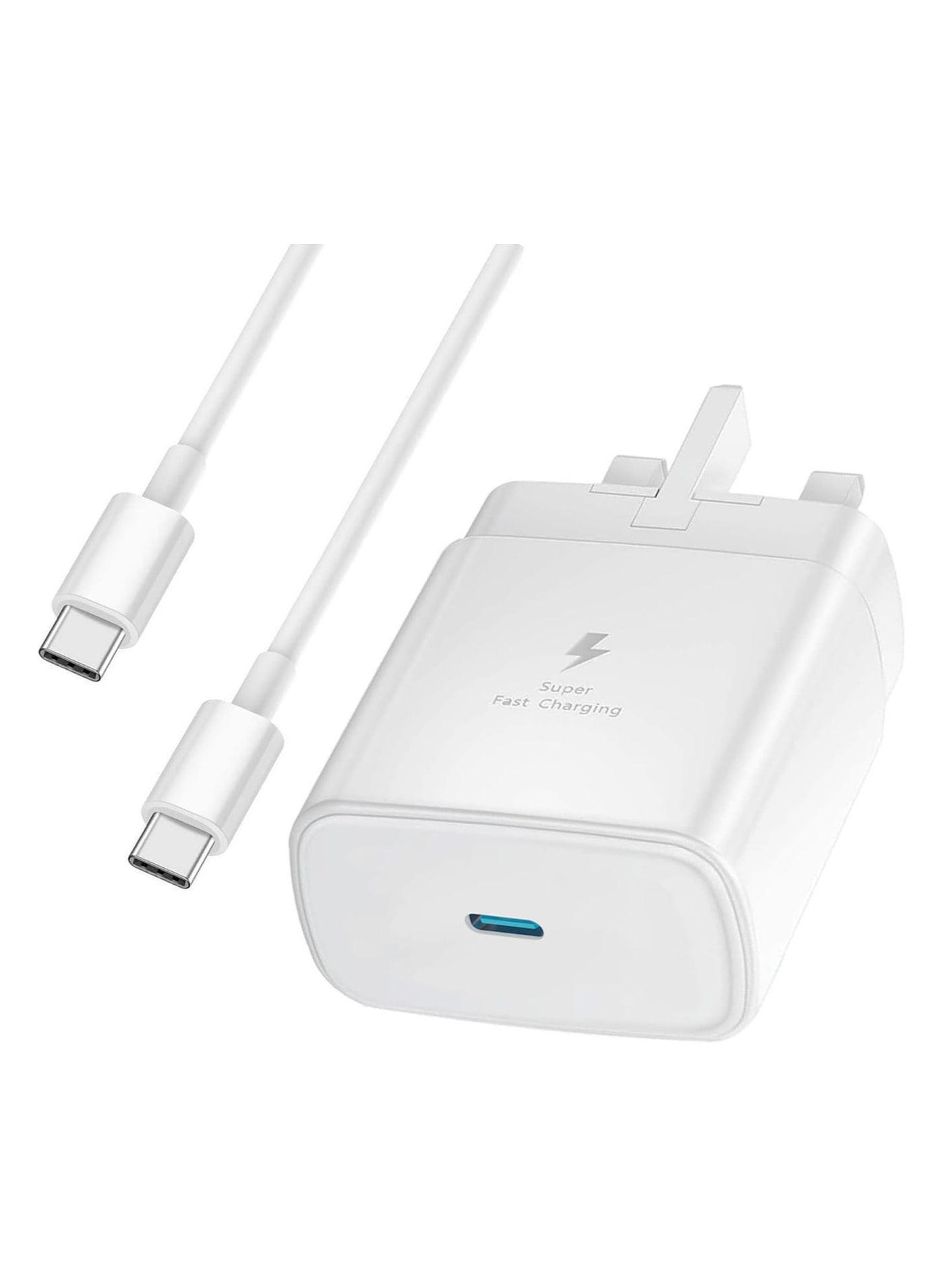 45W Super Fast Charger Compatable With Samsung Type C Plug with USB C Cable, Wall Charger Plug Adaptor and Cable Compatible With Samsung Galaxy S24 Ultra/S24 Plus/S23 FE/S24/S22/S21 S20,A54 A25 A15