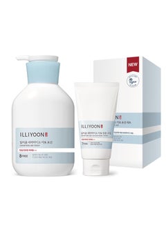 ILLIYOON Ceramide Ato Moisturizer Set  Lotion 528ml1785oz Includes Ato Cream 150ml507oz Gift Set Christmas and Birthday Gift body Care Kit