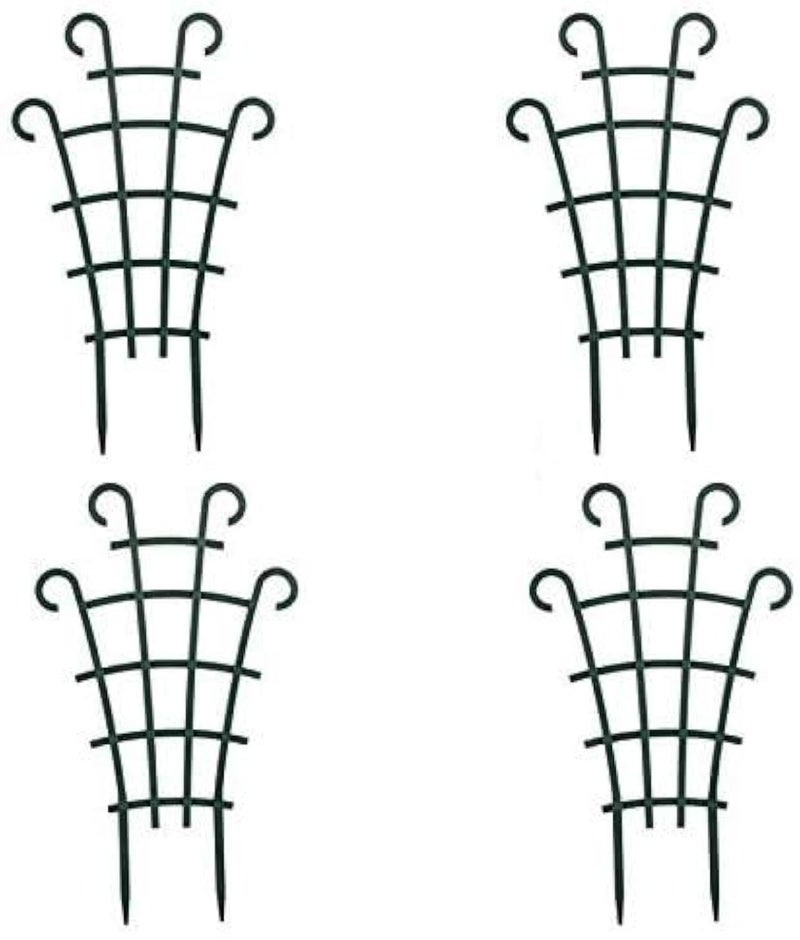 UWIOFF Trellis for Potted Plants, Stackable Small Indoor Plant Trellis for Climbing Plants Outdoor for Vine Ivy Hoya Houseplants Flower Plant Support, 4 Pack - Image 1