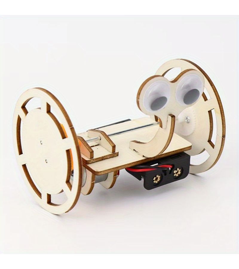 مجموعة مواد DIY لعربة التوازن الأنمي segway (1 مجموعة) – لعبة تجارب فيزيائية بتقنية STEM – أداة تعليمية – لعبة تعليمية من نوع STEAM - Image 4