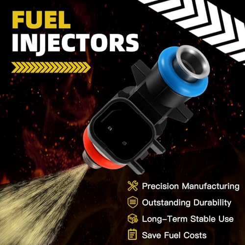 HXYBBGS 6PCS 5281427AA Fuel Injectors Compatible with Jeep Grand Cherokee 2018-2024 Wrangler 2018-2023 Ram 1500 2019 2020 Durango 2018-2024 Pacifica 2017-2024 3.6L V6 V8 - Image 3