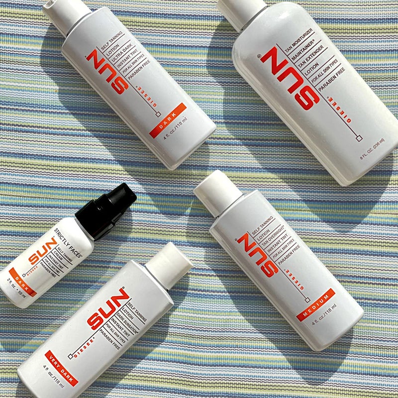 Sun Laboratories By Giesee Tan Overnight Sunless Tanning Lotion 4 oz - Organic Self Tanner, Long Lasting Tanning Lotion, Natural Body Lotion for Sunless Tan, Face & Body Self Tanner - Image 4