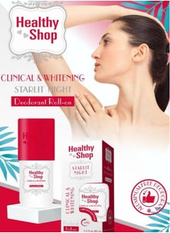 Healthy shop Aluminum-Free Clinical Strength Deodorant - Underarm Brightening - 48-Hour Protection - Roll-On 