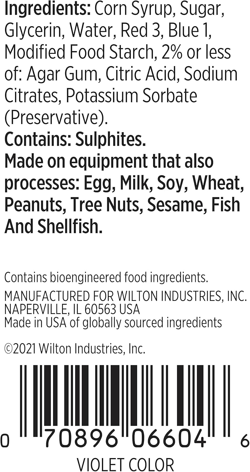 Wilton جيل تلوين الطعام باللون البنفسجي من ويلتون - Image 2