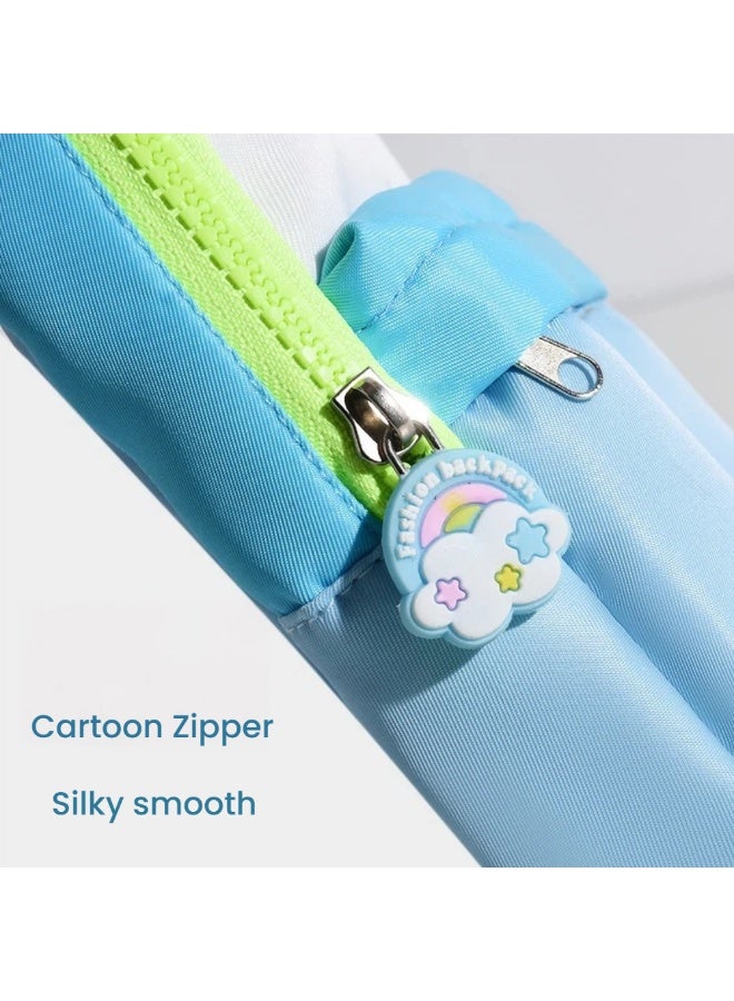 Blue K-POP Demon Hunters Themed Pencil Case | Lightweight Stationery Pouch with Zipper Closure - Image 4