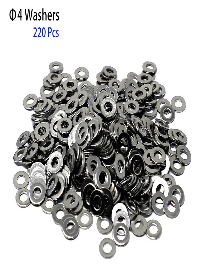iExcell 1275 Pcs Metric M4 x 5/6/8/10/12/14/16/18/20/25/30 Stainless Steel 304 Hex Socket Head Cap Screws Bolts Nuts Washers Assortment Kit - Image 2