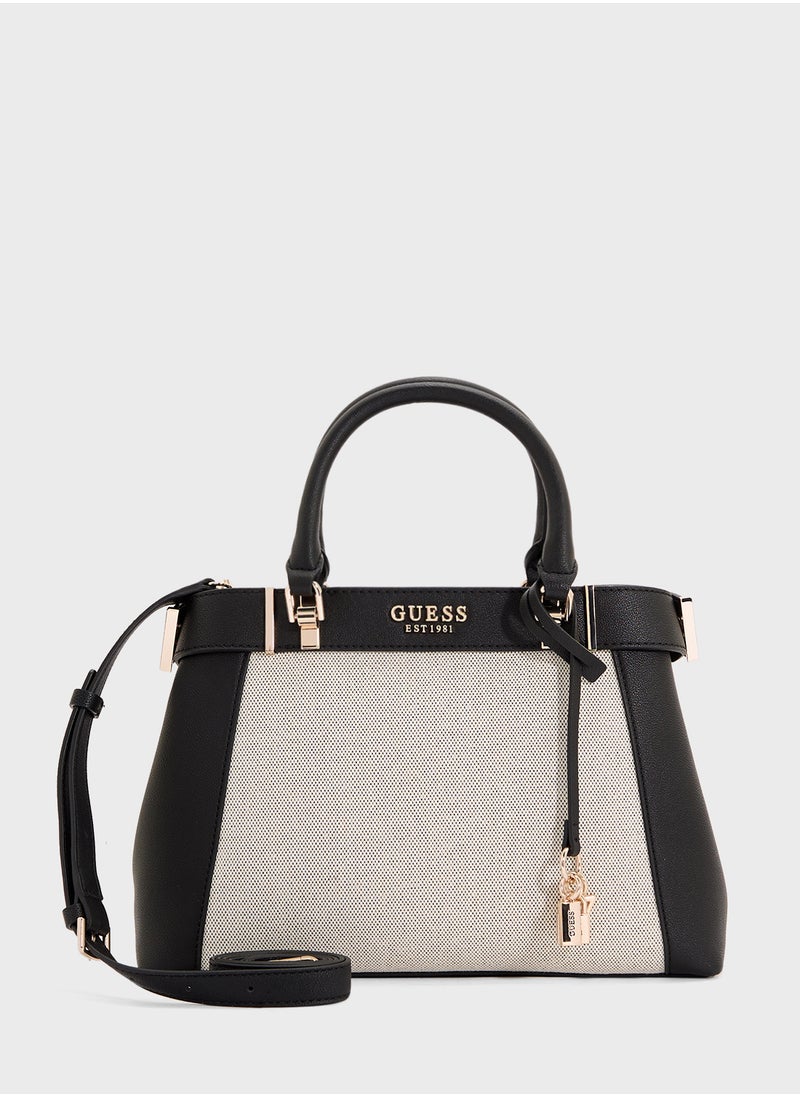 GUESS - Anadela 3 Comp Satchel - Image 1