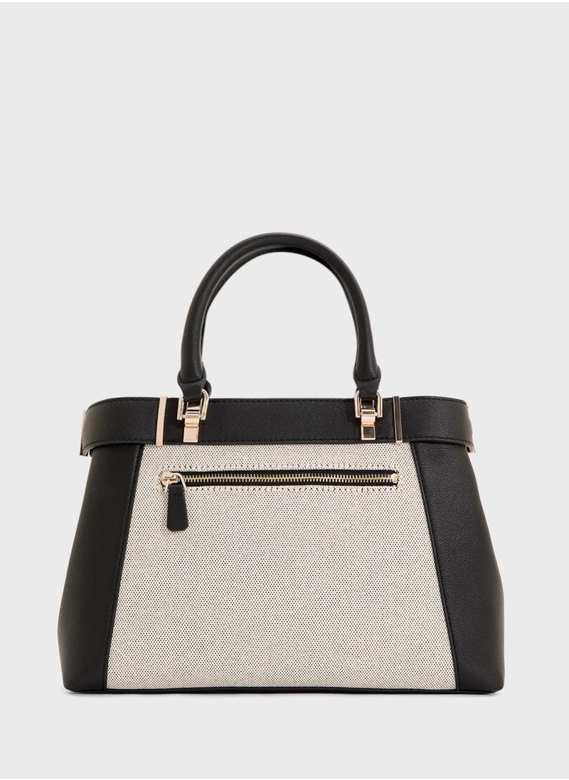 GUESS - Anadela 3 Comp Satchel - Image 1