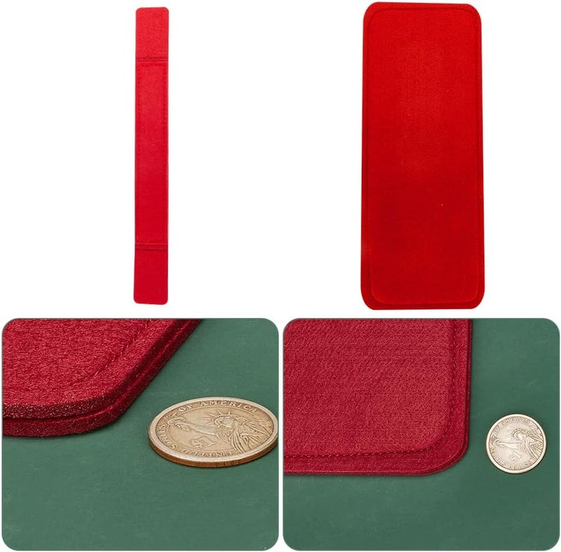 كلاراكو مجموعة من 4 قطع من Klarako لتشكيل قاعدة المحفظة، وسادة لتشكيل قاعدة حقيبة اليد المستطيلة المصنوعة من اللباد، بطانة سفلية لحقيبة Neverfull Tote WOC، سمك 6 مم - Image 3