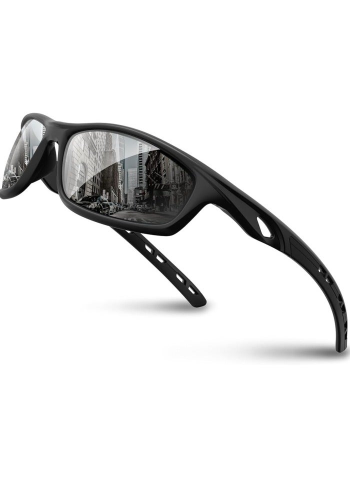 Sunglasses for Men Women Polarized UV Protection Sports Fishing Driving Shades Cycling - Image 1