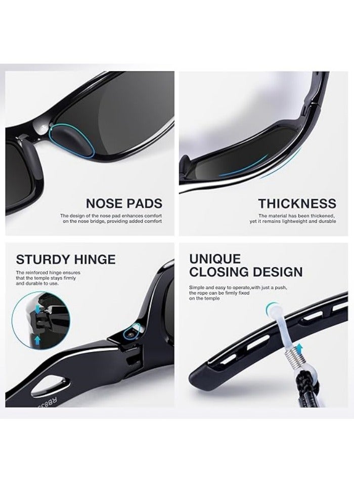 Sunglasses for Men Women Polarized UV Protection Sports Fishing Driving Shades Cycling - Image 3