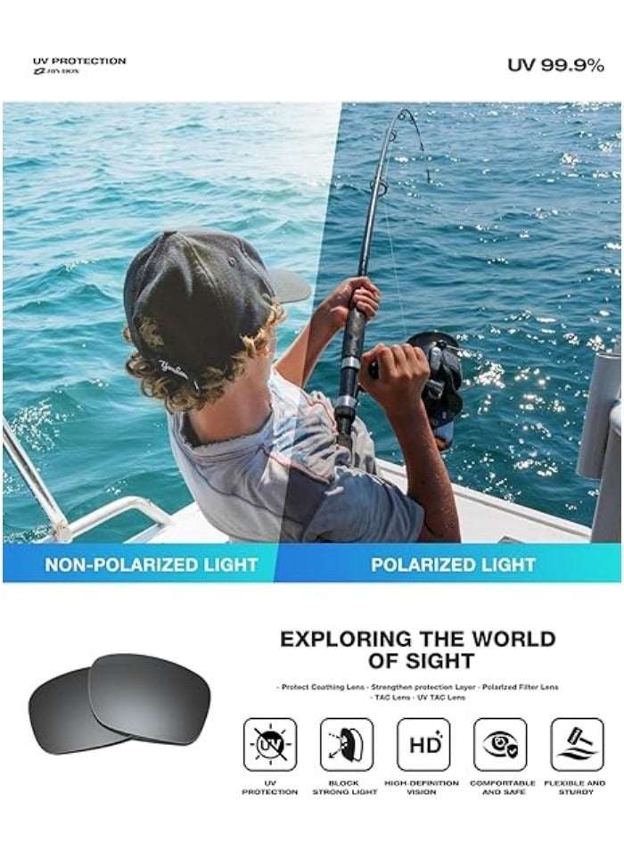 Sunglasses for Men Women Polarized UV Protection Sports Fishing Driving Shades Cycling - Image 4