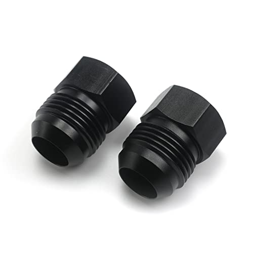Jetuplusllc Compatible With CTS-V ZL1 6.2L LSA Supercharger Coolant Line -12AN Adapter Fittings CBW-082B - Image 3