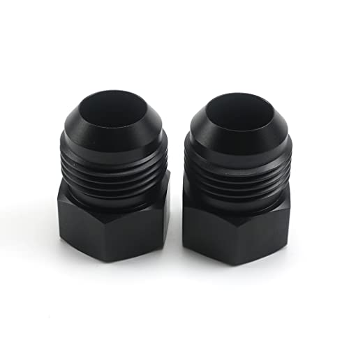 Jetuplusllc Compatible With CTS-V ZL1 6.2L LSA Supercharger Coolant Line -12AN Adapter Fittings CBW-082B - Image 2