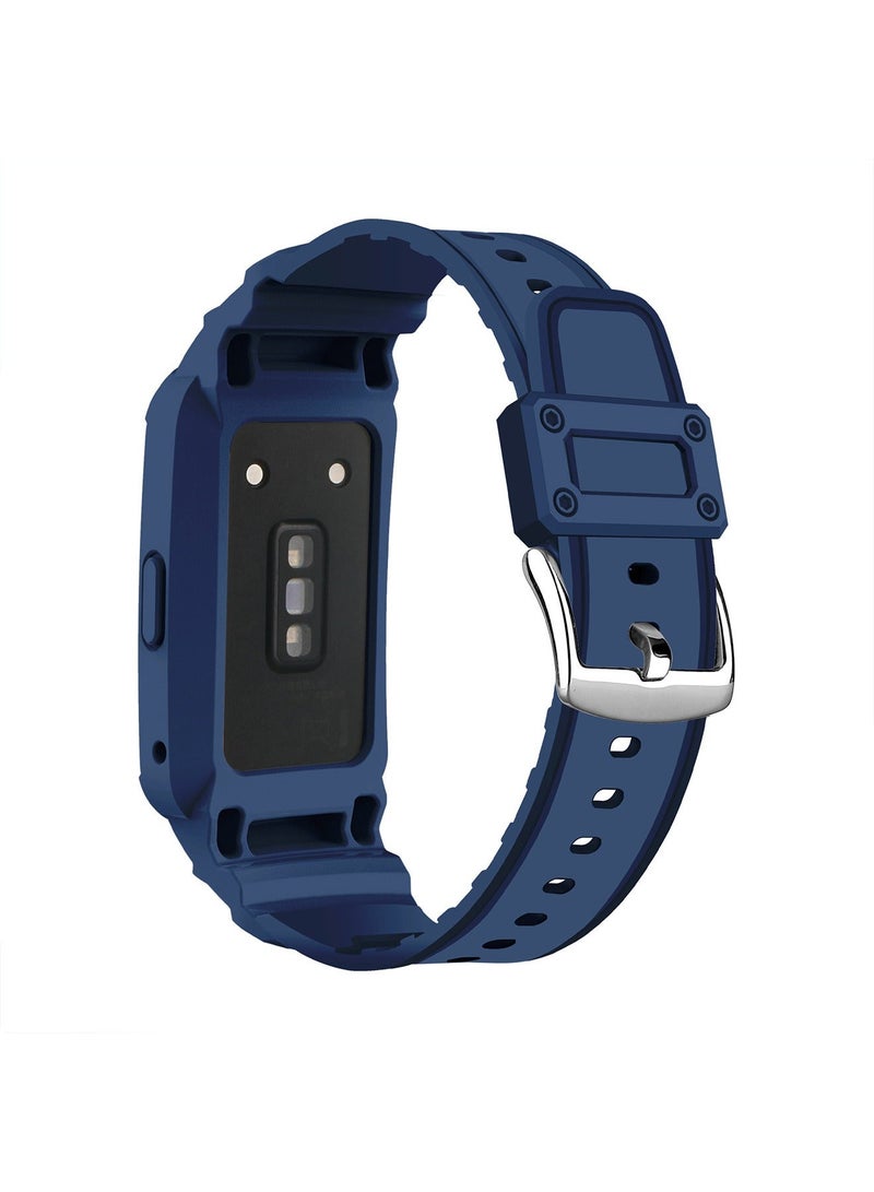 X-level Silicone Replacement Bands Compatible With Honor Band 6 With Quick Release Silicone Wristband Flexible Watch Strap For Men And Women Universal Sports Replacement Wrist Strap Adjustable Wrist Strap - Image 4