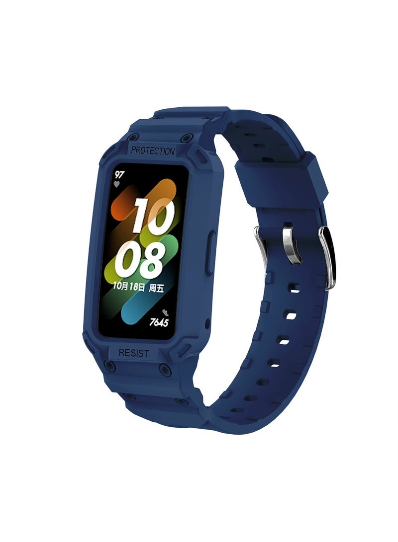 X-level Silicone Replacement Bands Compatible With Honor Band 6 With Quick Release Silicone Wristband Flexible Watch Strap For Men And Women Universal Sports Replacement Wrist Strap Adjustable Wrist Strap - Image 1