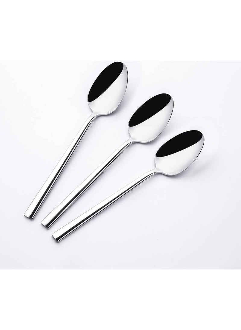 Nehir Dalyan Plain 12 Piece Dessert Spoon Set 