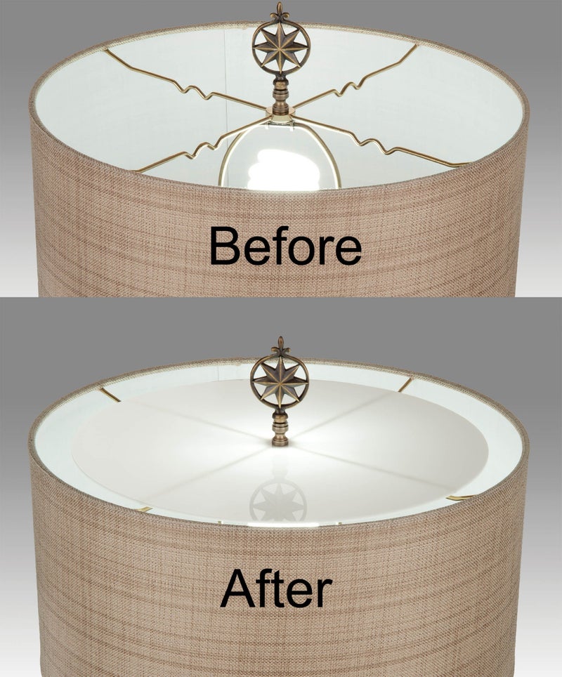 B&P Lamp 9.5 Inch Fabric Lampshade Diffuser - Image 5