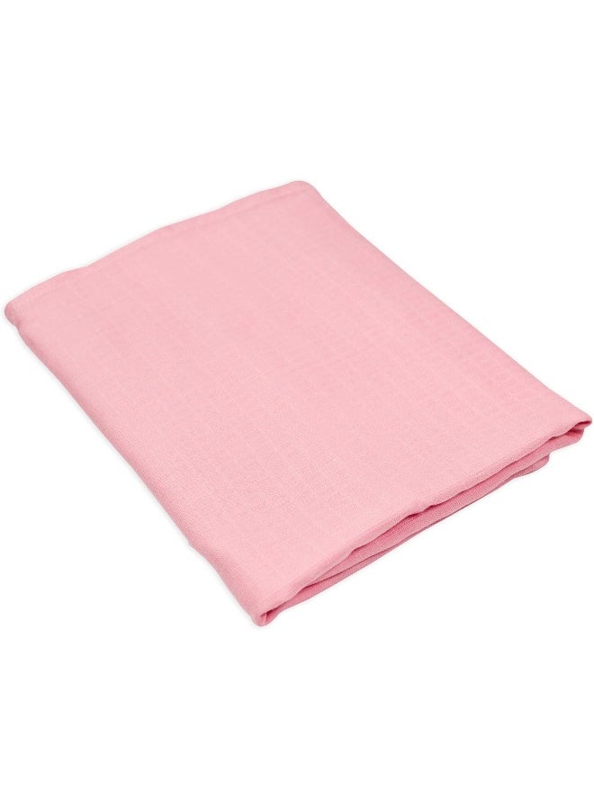 The Honest Company Honest Baby Clothing 3-Pack Organic Cotton Swaddle Blankets - pink - One size  - Image 3