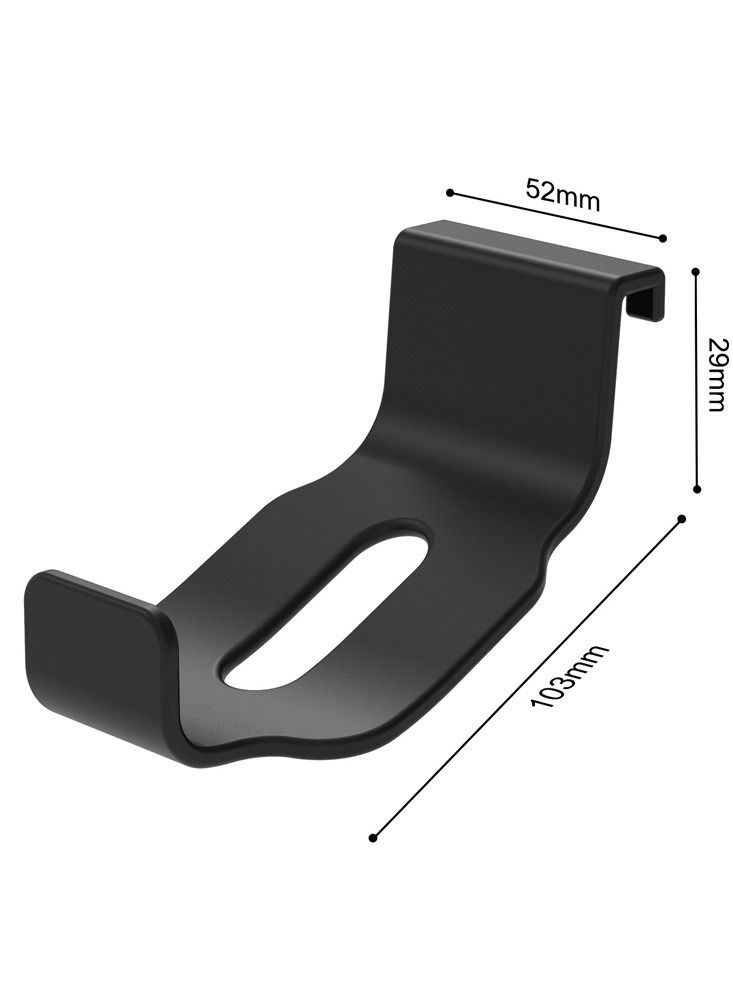 حامل سماعة رأس PS5 بتصميم بسيط، خطاف سماعة رأس PS5، حامل سماعة رأس PS5، حامل سماعة رأس للألعاب، حامل سماعة رأس لـ PS5 وXbox Series X مع براغي - Image 3