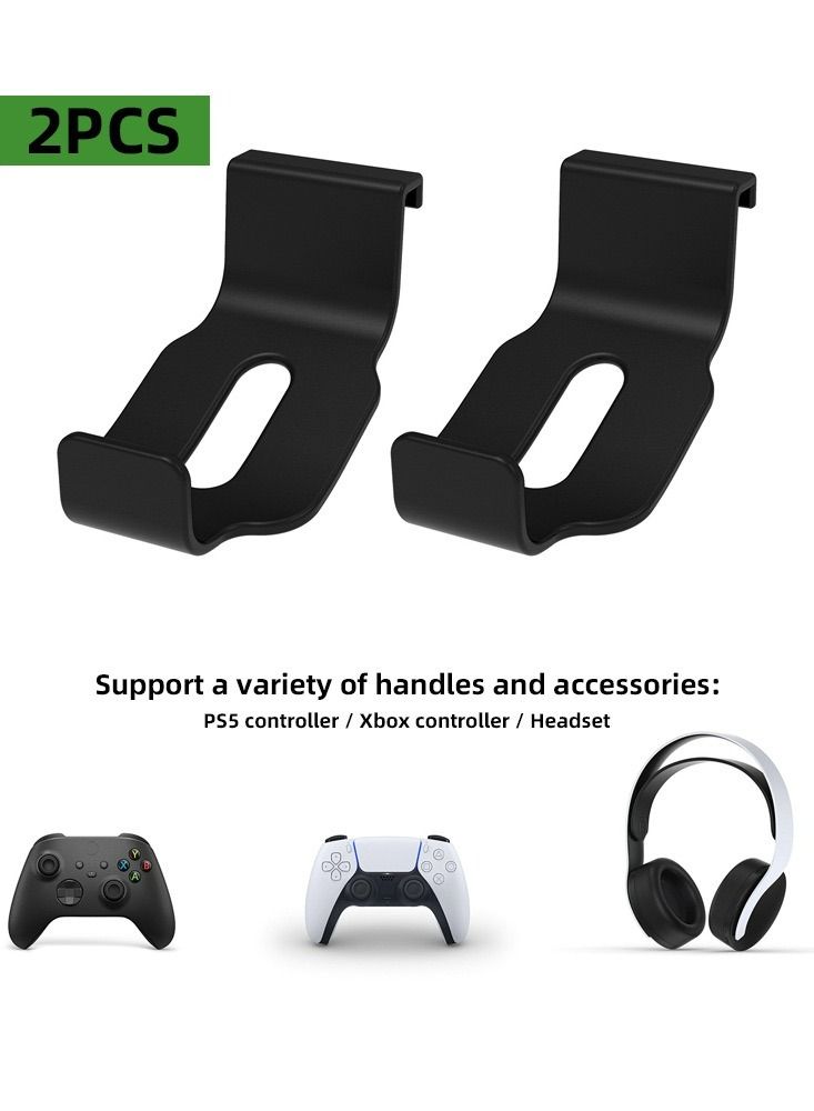 حامل سماعة رأس PS5 بتصميم بسيط، خطاف سماعة رأس PS5، حامل سماعة رأس PS5، حامل سماعة رأس للألعاب، حامل سماعة رأس لـ PS5 وXbox Series X مع براغي - Image 4