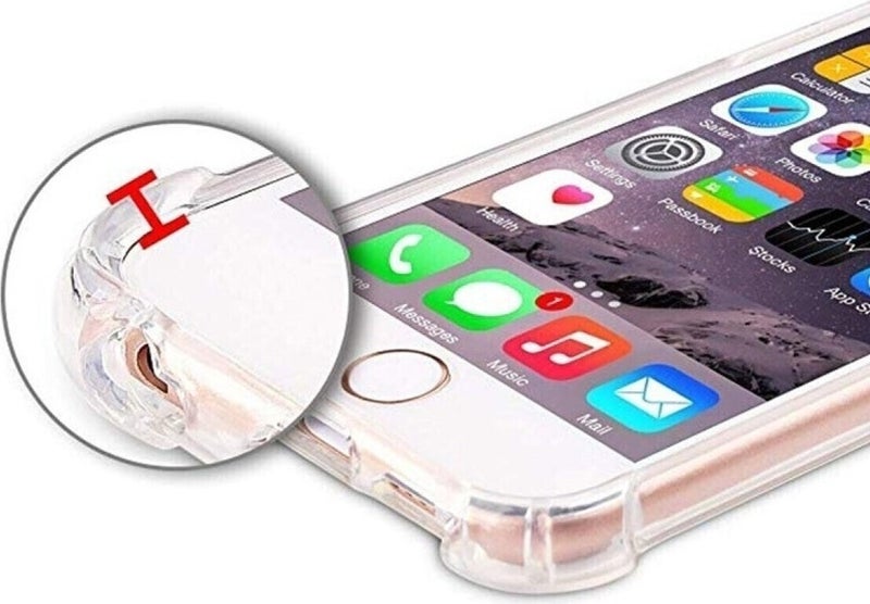 TahTicMer Apple iphone 13 Mini Case Shoulder Neck Strap Rope Transparent Anti-Shock X-Rop Case Four Corner Impact Protection  - Image 2