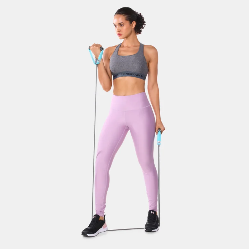 UNDER ARMOUR Women's Crossback Mid Heather Sports Bra