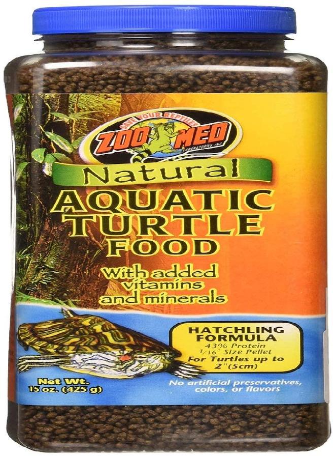 Zoo Med Natural Aquatic Turtle Food Hatchling Formula (15 oz) - Image 2