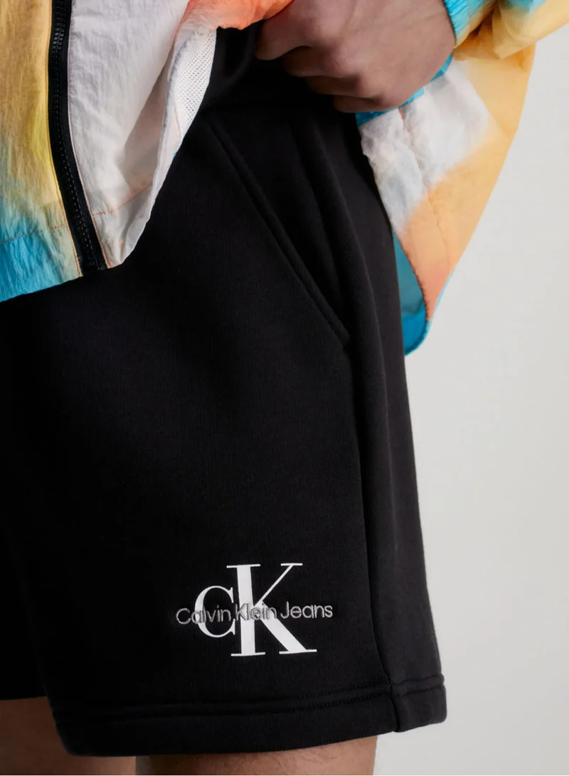 Calvin Klein Jeans Logo Drawstring Shorts