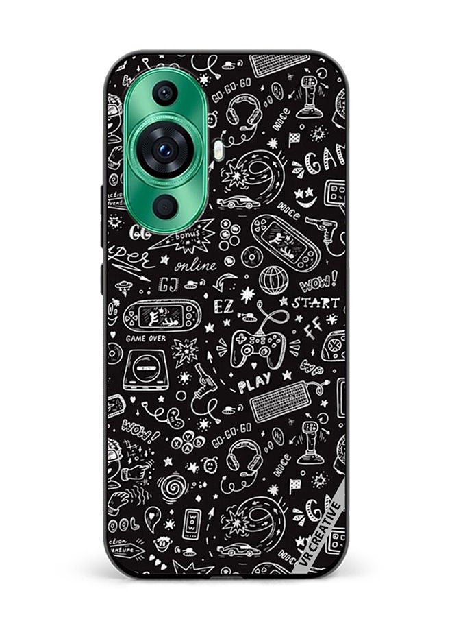 VR CREATIVE Protective Case Cover For Huawei nova 11 Layer Design Multicolour - Image 1