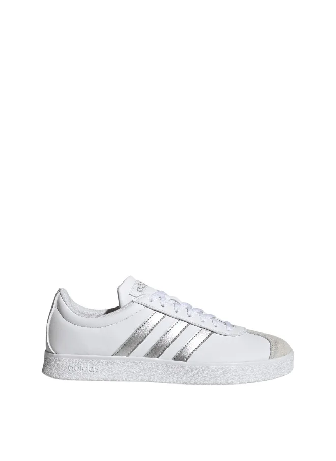 اديداس adidas Vl Court Base White Sportwear Shoes 3.5