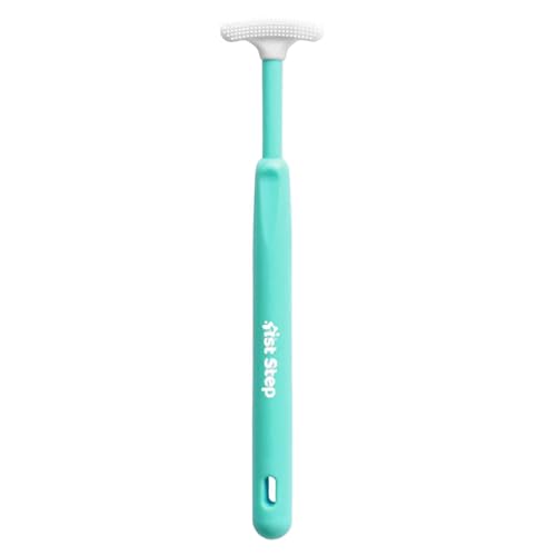 1st Step Silicone Tongue Cleaner (Green) - Image 1