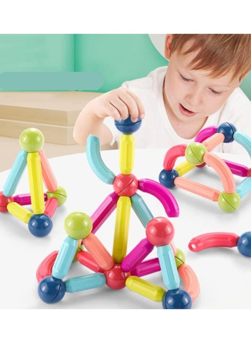 STEM 25-Piece Magnetic Building Stick Blocks - Image 1