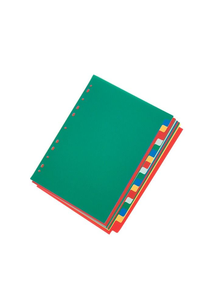 20 pages A4 Binder Index Dividers Plastic Page Dividers - Image 2