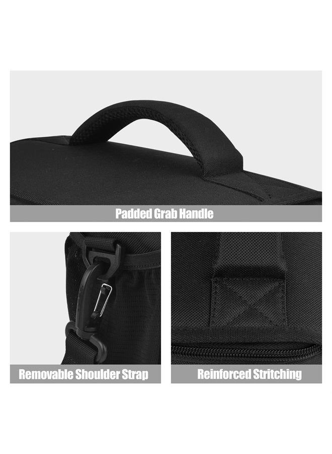 Cwatcun Small Camera Bag Compact Camera Shoulder Bag, Waterproof Digital Camera Crossbody Case, Travel Photography Bag for Canon, Nikon, Sony, Fuji DSLR/SLR/Mirrorless Cameras, Lens and Accessories - Image 4