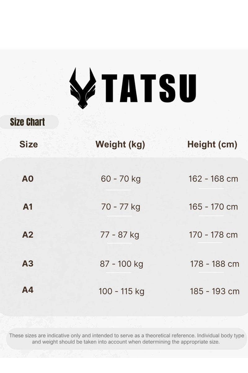 Tatsu بدلة تاتسو ليف جيو جيتسو البرازيلية - أزرق غامق - Image 4