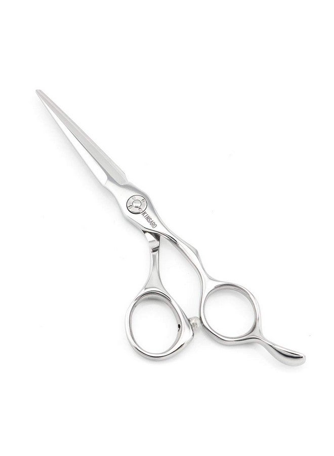 KINSARO Barber Scissors 5.5" Professional Hair Scissors Hair Cutting Shears Hair Cutting Scissors Haircut Shears 440C Barber Shears Hairdresser Scissors Sharp Hair Scissors Bearing Screw KINSARO - Image 1