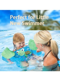 Tanyaz Kids Swim Vest with Arm Bands, Toddler Swimming Float Vest, Adjustable Training Jacket for Ages 2-6, 22-58 lbs, Ideal for Pool, Beach, and Swim Lessons  - Image 2