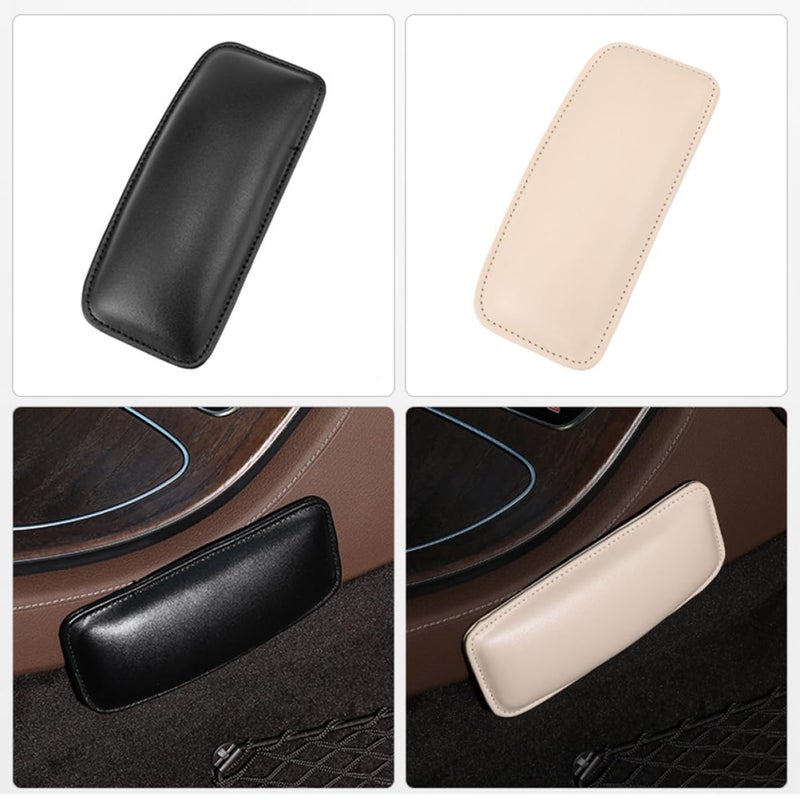 Universal Car Door Knee Cushion Leg Pad Comfortable Support For Drivers Beige - Image 5