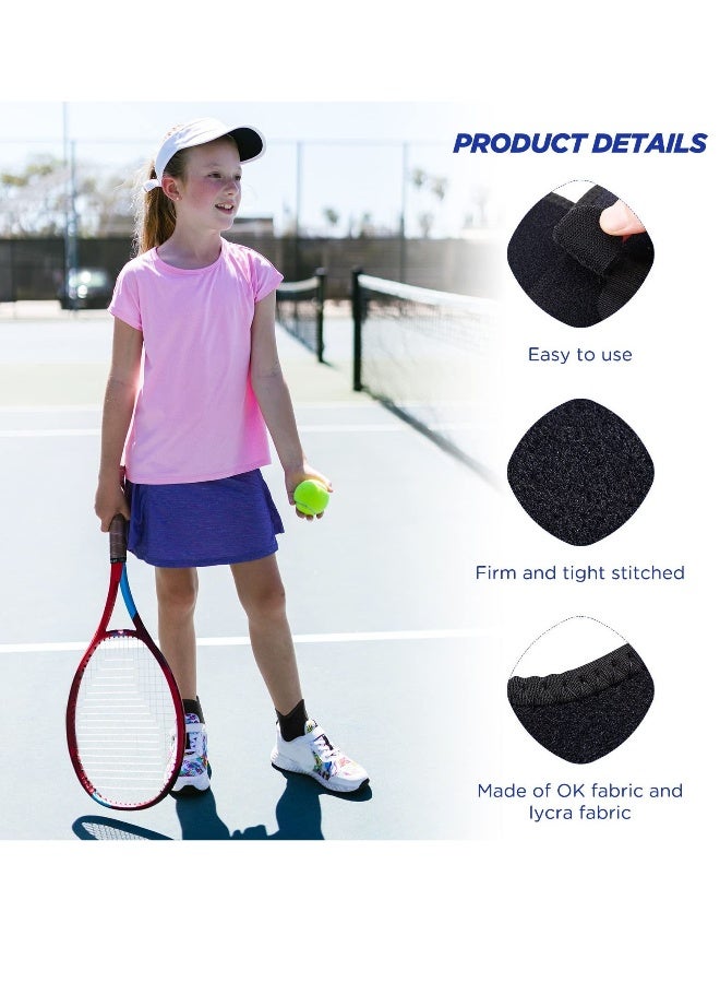 Generic Children's Ankle Support,2 Pairs of Sports Anti-Sprain Ankle Protector Sports Brace Adjustable Foot Protection Ankle Fixed Belt Breathable Pressure Support Ankle (M) - Image 1