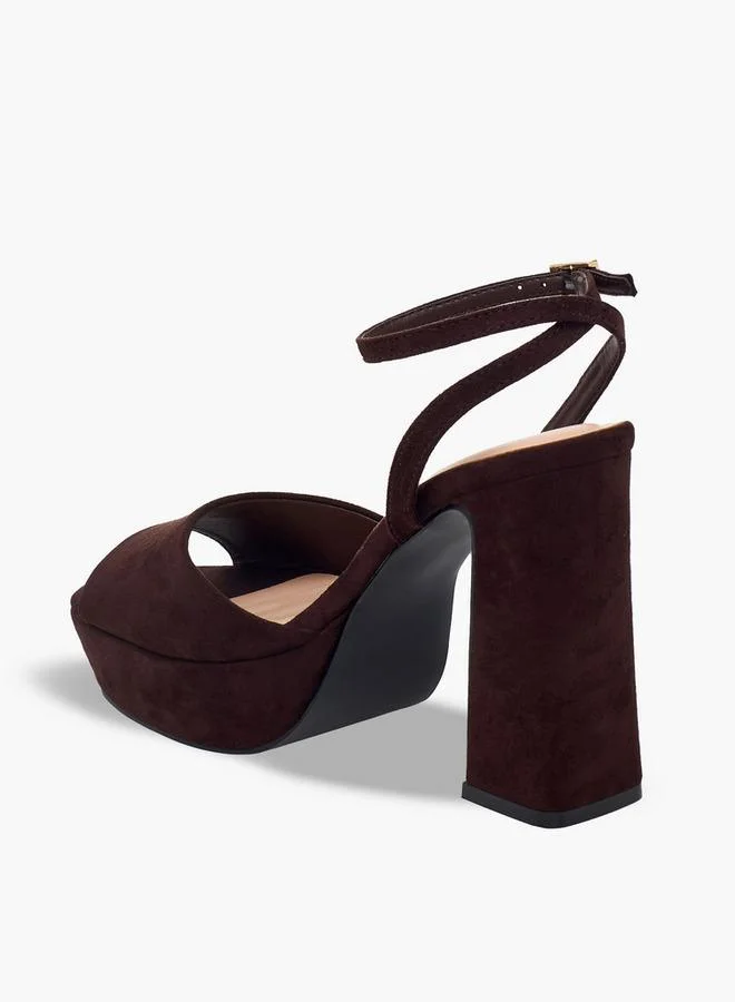 Celeste BROWN Women Platform Heel Sandals for Women | Best Price UAE