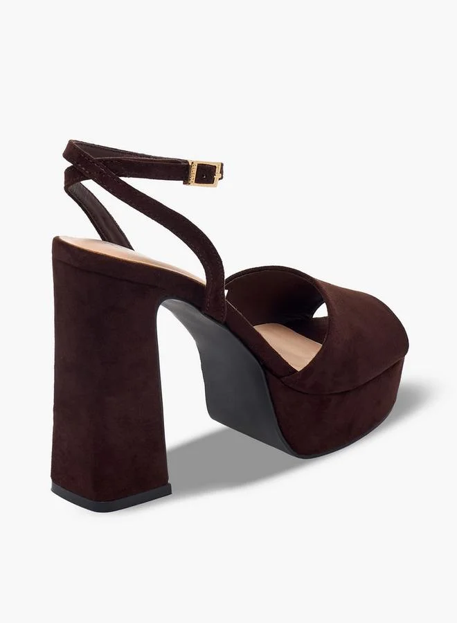 Celeste BROWN Women Platform Heel Sandals for Women | Best Price UAE