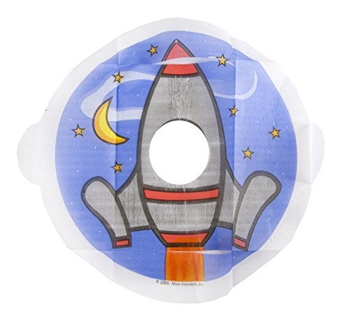 ginsey Mom Invented Potty Training Tinkle Targets for Boys - Planes, Trains & Motorcycles - Image 2