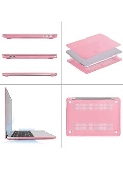 Generic MacBook Air 13 inch Case M1 A2337 A2179 A1932 2020 2019 2018 Release, Slim Plastic Matte Hard Cover Compatible Mac Air 13.3 inch with Retina Display (pink)  - Image 3